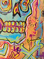 Flör - Alien Spacecowboy, Antiek en Kunst, Kunst | Schilderijen | Modern