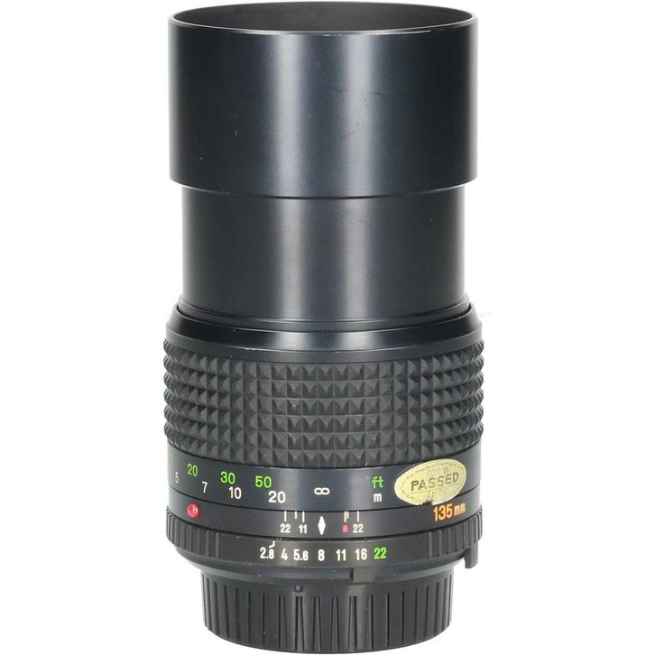 Tweedehands Minolta MD Tele ROKKOR 135mm F/2.8 CM3826, Audio, Tv en Foto, Foto | Lenzen en Objectieven, Overige typen, Gebruikt