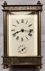 Rijtuigklok, Wekker - - Gegoten messing - 1850-1900