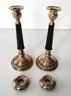 Bougeoir Colonne Empire (2) - Laiton, Cuivre, Antiquités & Art