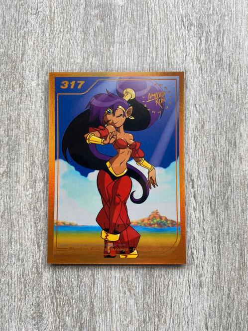 Gen2 #317 gold Shantae Risky’s revenge Limited run games.., Hobby en Vrije tijd, Verzamelkaartspellen | Overige, Zo goed als nieuw