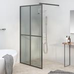 vidaXL Inloopdouchescherm 118x190 cm donker gehard glas, Doe-het-zelf en Bouw, Sanitair, Verzenden, Nieuw