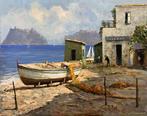 Pasquale Vuotto (1958) - Spiaggia dei pescatori (Ischia), Antiek en Kunst
