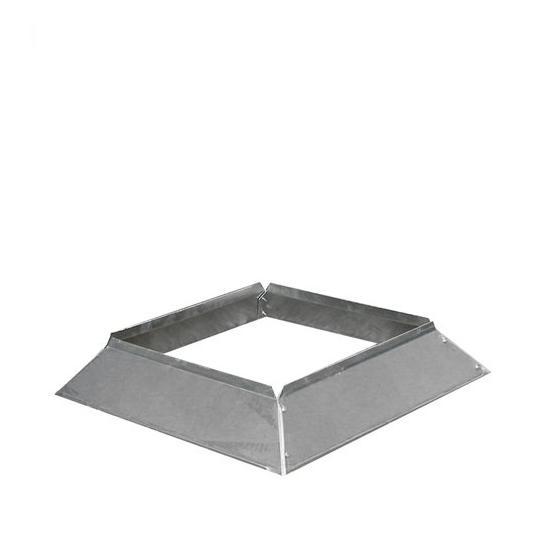 Vierkant stormkraag aluminium 250x250mm, Doe-het-zelf en Bouw, Ventilatie en Afzuiging, Verzenden