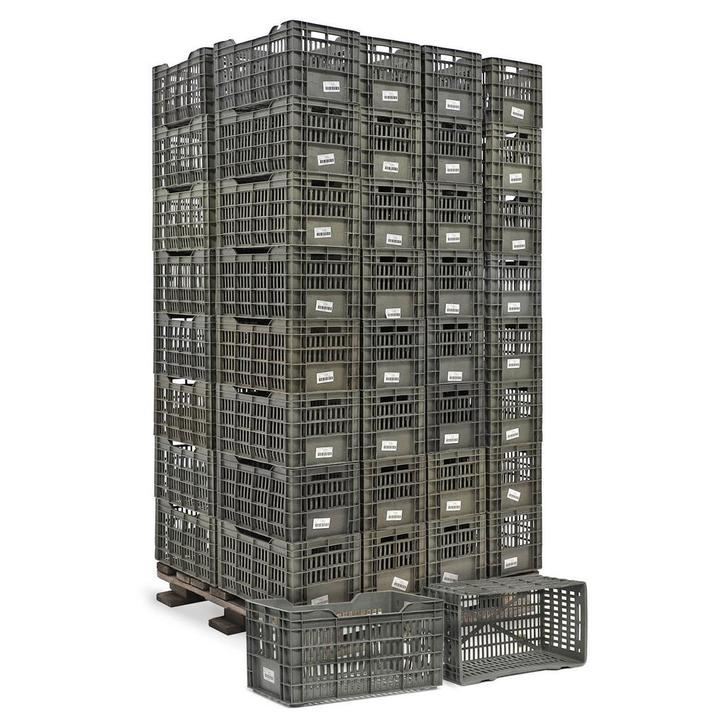 Gebruikte AGF kratten wanden + bodem geperforeerd, Doe-het-zelf en Bouw, Kratten en Dozen, Gebruikt, Ophalen of Verzenden
