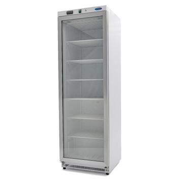 Congélateur - 400 L - blanc - avec porte en verre, Verzenden, Refroidissement et Congélation