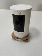 Ring Stick Up Cam Battery - White - 2023 - EU IP-cameras, Audio, Tv en Foto, Videobewaking, Verzenden, Nieuw