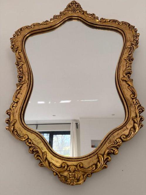 Wandspiegel  - Hout, Antiek en Kunst, Curiosa en Brocante