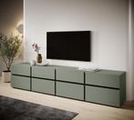 Tv meubel Modern design 224,8x40x48,2 cm Groen, Verzenden