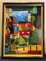 Frank Smet (XX) - Kleurrijk stadsgezicht