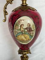 Vaas - Franse bronzen en porseleinen urne, prachtig, Antiek en Kunst