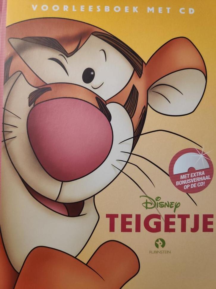 Disney Teigetje Voorleesboek met CD 9789047629986 Disney, Boeken, Overige Boeken, Zo goed als nieuw, Verzenden