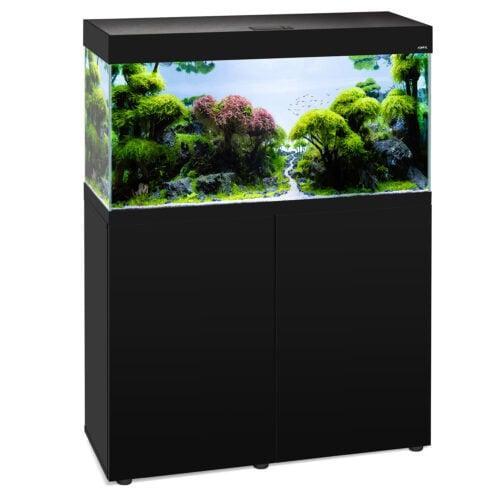 Osaka OptiSet 100cm Zwart -  Inclusief meubel, Dieren en Toebehoren, Vissen | Aquaria en Toebehoren, Leeg aquarium, Nieuw, Ophalen of Verzenden