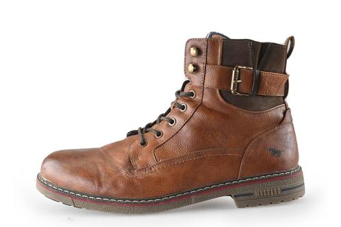 Mustang Snowboots in maat 46 Cognac | 5% extra korting, Kleding | Heren, Schoenen, Overige kleuren, Zo goed als nieuw, Overige typen