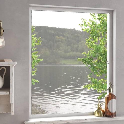 vidaXL Moustiquaire pour fenêtres Blanc 80x100 cm, Doe-het-zelf en Bouw, Deuren en Vliegenramen, Verzenden