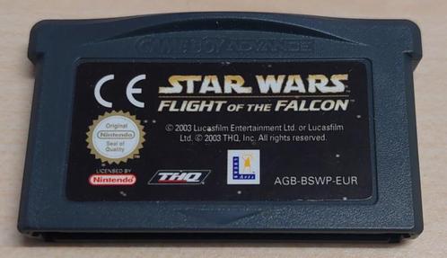 Star wars flight of the falcon (Gameboy Advance tweedehands, Consoles de jeu & Jeux vidéo, Jeux | Nintendo Game Boy, Enlèvement ou Envoi