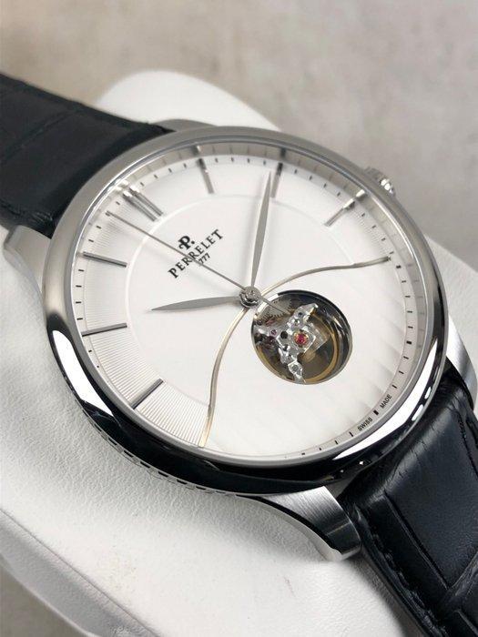 Perrelet - First Class Open Heart Automatic - A1087/9 -, Handtassen en Accessoires, Horloges | Heren