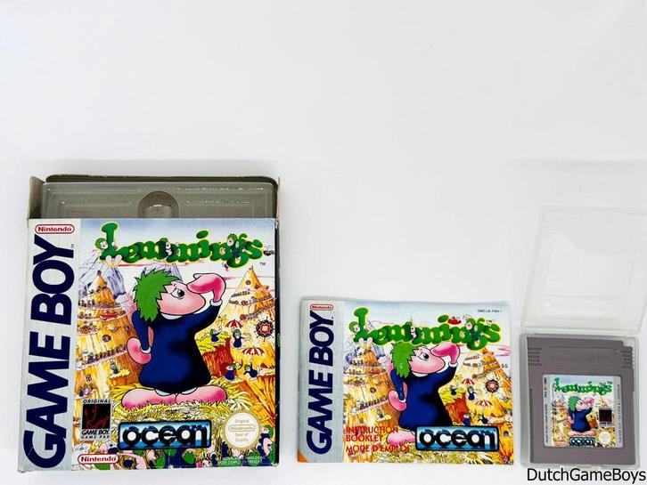 Gameboy Classic - Lemmings - FAH, Games en Spelcomputers, Games | Nintendo Game Boy, Gebruikt, Verzenden