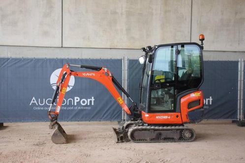 Veiling: Minigraver Kubota KX018-4  Diesel 2019, Zakelijke goederen, Machines en Bouw | Kranen en Graafmachines, Ophalen