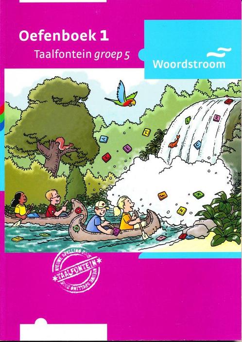 Taalfontein Woordstroom Oefenboek 1 groep 5 (per stuk), Livres, Livres scolaires, Envoi