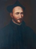 Jacopino del Conte (1510-1598), nach - Portrait Ignatius of, Antiquités & Art, Art | Peinture | Classique
