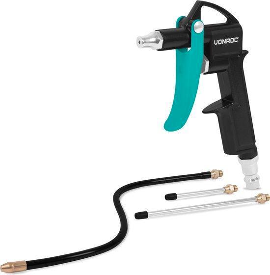 2dekans | VONROC PRO Luchtpistool – Blaaspistool – Incl. 3, Doe-het-zelf en Bouw, Gereedschap | Overige machines, Ophalen of Verzenden