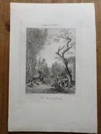 Jean-Honoré Fragonard (1732-1806), daprès - Le Cheval fondu, Antiek en Kunst