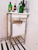 Salontafel - Vintage industriële kast - Staal, Antiek en Kunst