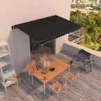 vidaXL Luifel handmatig uittrekbaar 400x350 cm, Tuin en Terras, Zonneschermen, Verzenden, Nieuw
