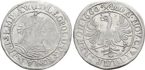 1/13 taler, daalder (4 Stueber) 1 1660 Dortmund Leopold 1..., Postzegels en Munten, Munten | Europa | Niet-Euromunten, België