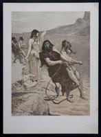 Fernand Cormon (1845-1924) - Cité Lacustre, Antiek en Kunst