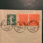 Duitse Rijk 1914 - Chambre de commerce de Valencienne in, Postzegels en Munten, Gestempeld