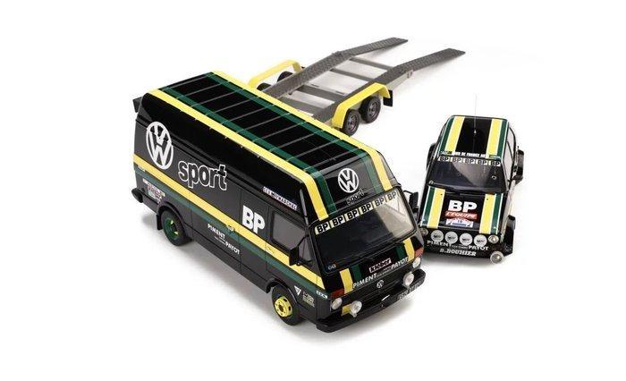 Otto Mobile 1:18 - Model raceauto - Volkswagen LT35 + Golf, Hobby en Vrije tijd, Modelauto's | 1:5 tot 1:12