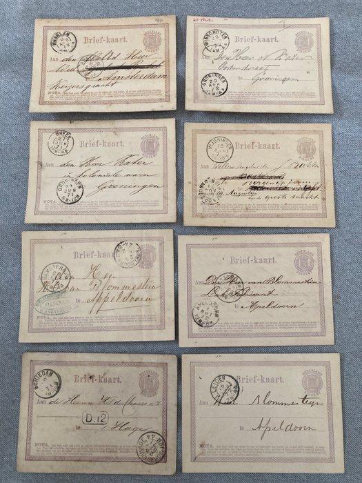 Nederland 1872/2000 - Partij ruim 900 postwaardestukken, Postzegels en Munten, Postzegels | Nederland