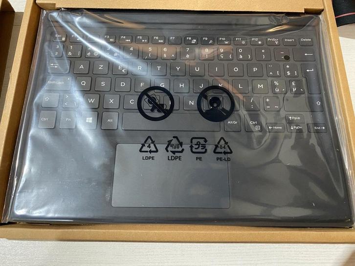 Dell Latitude 5290/5285 Keyboard , AZERTY Doosschade, Computers en Software, Overige Computers en Software, Zo goed als nieuw