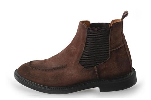 Van Bommel Chelsea boots in maat 43 Bruin | 5% extra korting, Kleding | Heren, Schoenen, Bruin, Zo goed als nieuw, Boots, Verzenden