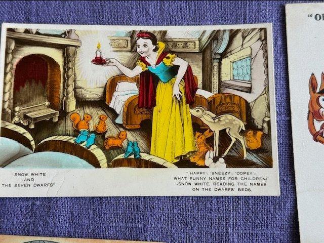 Mickey Mouse - 9 Ansichtkaarten van Disney oudste Mickey uit, Collections, Disney