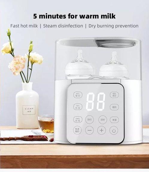 Tweedekans | Dubbele flessenverwarmer - Multifunctioneel -, Kinderen en Baby's, Babyvoeding en Toebehoren, Ophalen of Verzenden