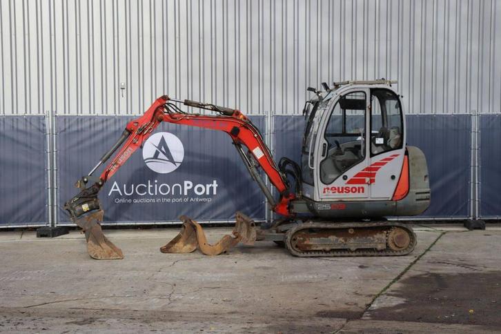 Veiling: Rupsgraafmachine Neuson 2503RD Diesel 19.5kW 2008, Zakelijke goederen, Machines en Bouw | Kranen en Graafmachines, Ophalen