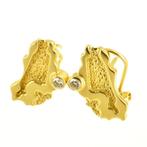 Oorbellen - 18 karaat Geel goud Diamant (Natuurlijk), Handtassen en Accessoires, Oorbellen, Nieuw