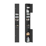 2dekans | SoBuy Hoge Smalle Badkamerkast met Lade en, Huis en Inrichting, Ophalen of Verzenden, Nieuw