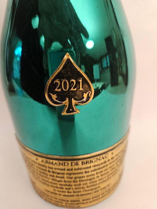 2021 Armand de Brignac, Champagne Green - Champagne - 1 Fles, Verzamelen, Wijnen