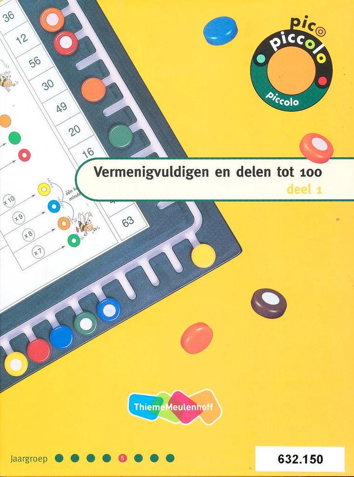 Pico Piccolo Vermenigvuldigen/Delen tot 100 gr. 5, Boeken, Schoolboeken, Verzenden