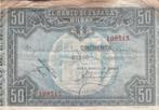 Spain Ps 564a 50 Pesetas 1937 Vf Stain