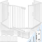 Veiligheidshek - Haardscherm - Hondenhek - 360 cm - Wit - KI, Verzenden, Nieuw