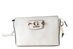 Guess Schoudertassen in maat standaard Wit | 5% korting, Handtassen en Accessoires, Verzenden, Zo goed als nieuw, Wit