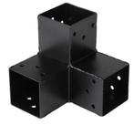 Starx paalverbinder type-Y 70x70 mm zwart, Doe-het-zelf en Bouw, Nieuw