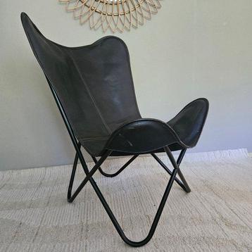 Chaise - Chaise papillon Butterfly (3107) - Cuir