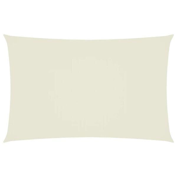 Zonnescherm Rechthoek Creme | OP = OP | Tuin Must-Have, Tuin en Terras, Zonneschermen, 450 cm of meer, Nieuw, Verzenden