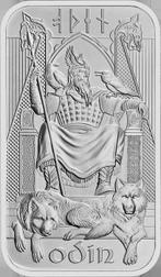 Wereld. Silver medal ND Silberbarren - Norse Gods – Odin, 1